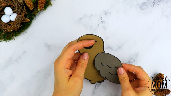 Cut & Paste hawk Craft With Glue Hawk Crafts & Activities for Kids