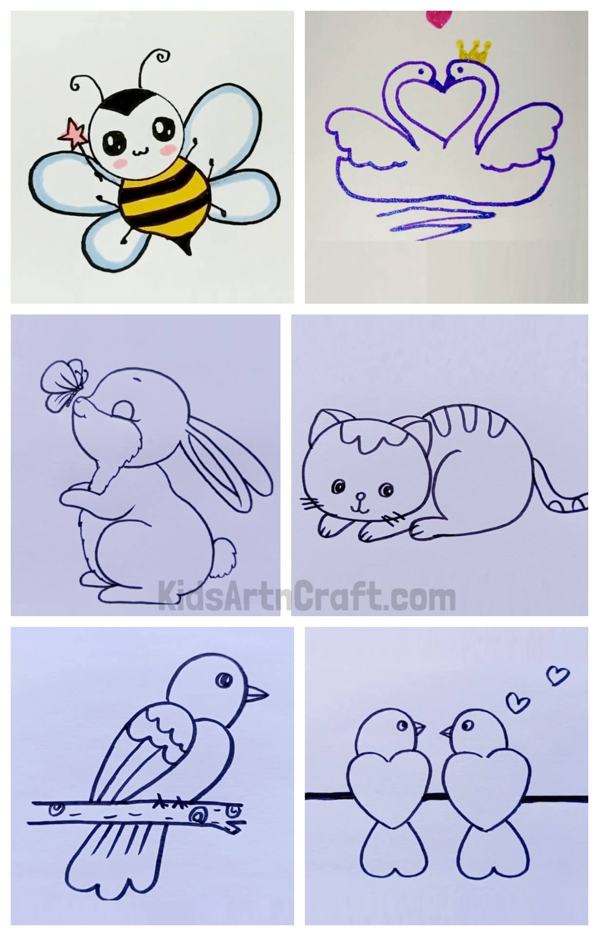 Let's Draw Cute Creatures From Nature's Lap