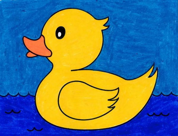Cute Duck Painting Ideas For Preschoolers