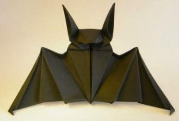 DIY Origami Bat Craft For Toddler How To Make An Origami Bat With Kids