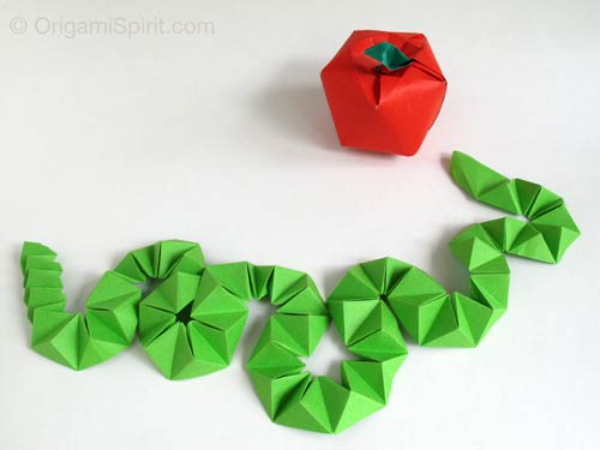 DIY Origami Paper Snake Craft Activities