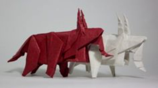 DIY Origami Sheep Craft Ideas