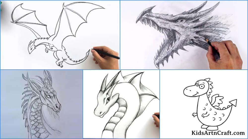 Dragon Sketch | Domestika