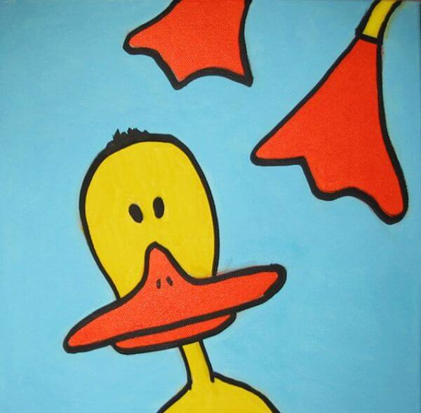 Easy Duck Painting Ideas For Kids