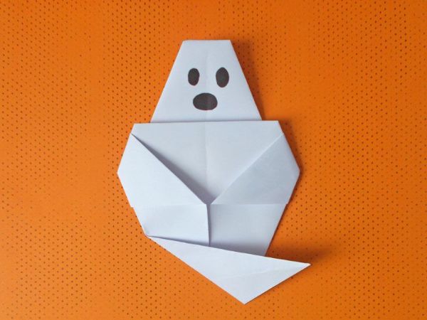 Easy Origami Paper Halloween Crafts