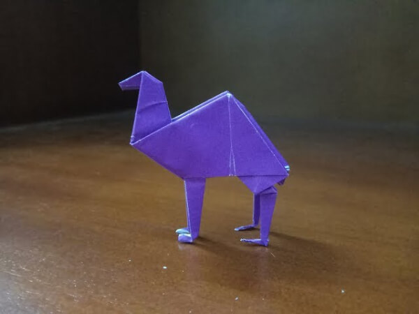 Easy Origami Camel