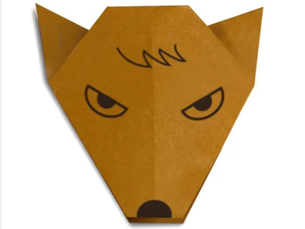 How To Make An Origami Wolf With Kids How To Make An Origami Wolf With Kids