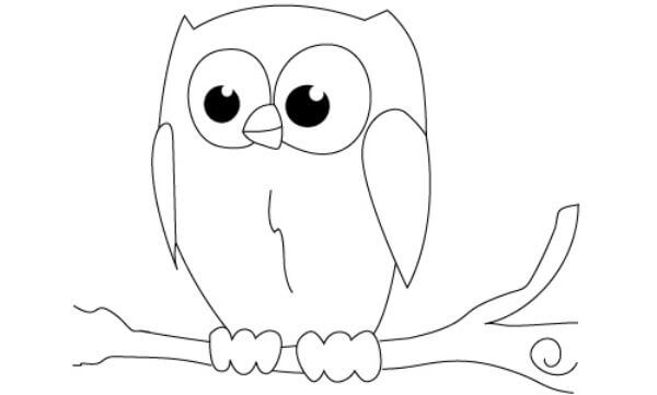 Easy Owl Drawing Tutorial Step By Step sketches for kids