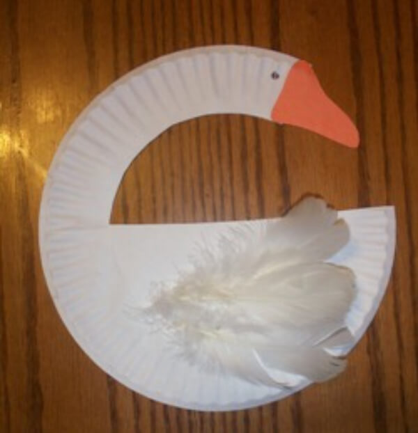 Goose Crafts & Activities For Kids Easy Paper Plate Goose Craft