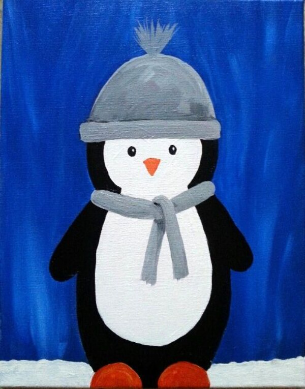 Penguin Paintings For Kids Easy Penguin Painting Ideas For Toddlers