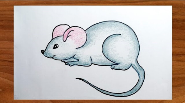 Easy Rat Painting Step By Step