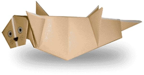 How To Make An Easy Sea Otter Origami With Kids