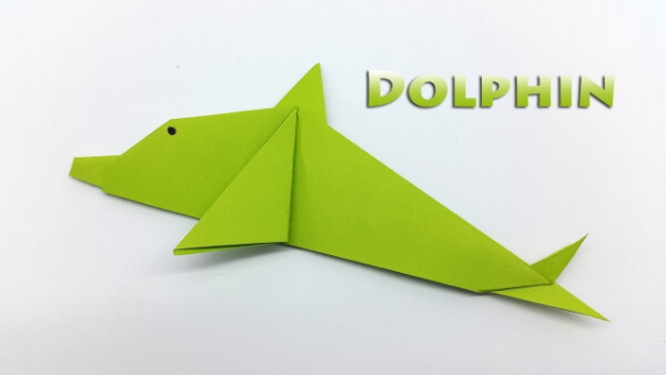 Easy Step By Step Origami Dolphin How To Make An Origami Dolphin With Kids