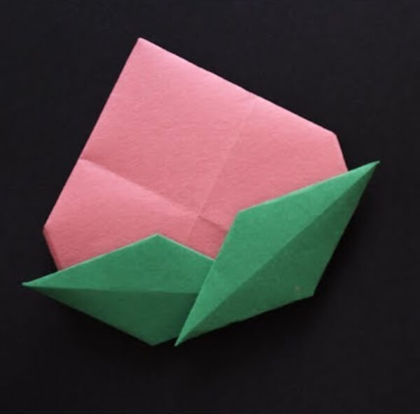 Easy To Fold And Make A Origami Peach