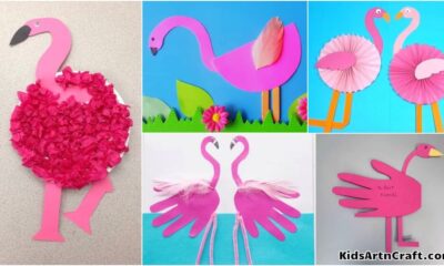 Flamingo Crafts & Activities For Kids