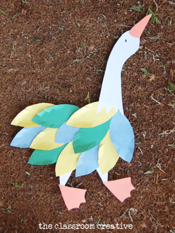 Goose Art Craft Activity For Kids