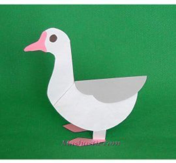 Goose Paper Craft For Kids