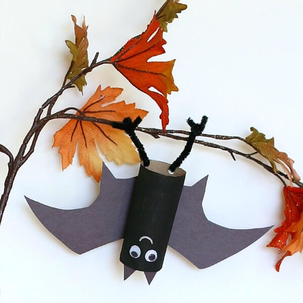 Hanging Bat Craft For Preschool