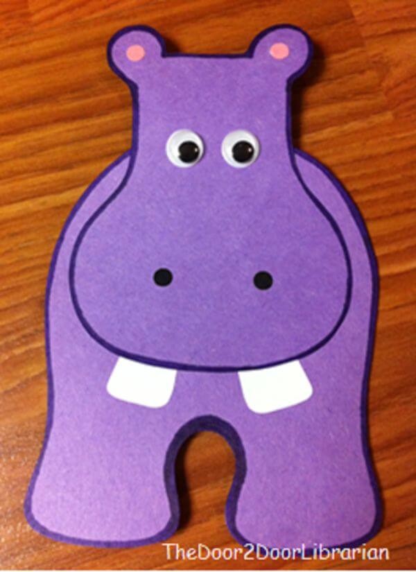 Hippo Craft & Activities Idea For Kids