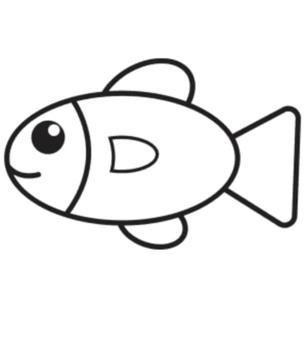 Fish Drawing & Sketches For Kids How To Draw Fish