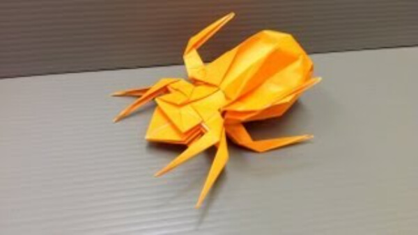 How To Fold Spider Tutorials For Kids