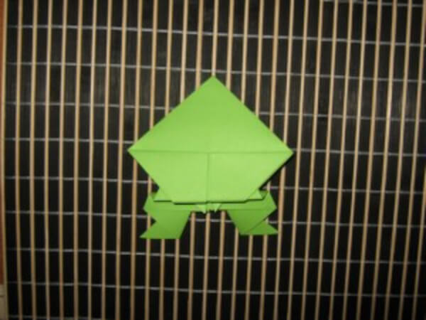 How To Fold An Paper Origami Frog
