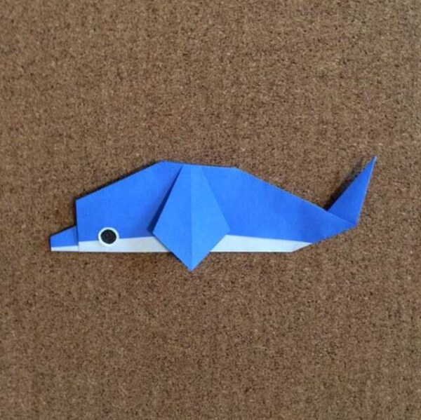 How To Make A Origami Dolphin