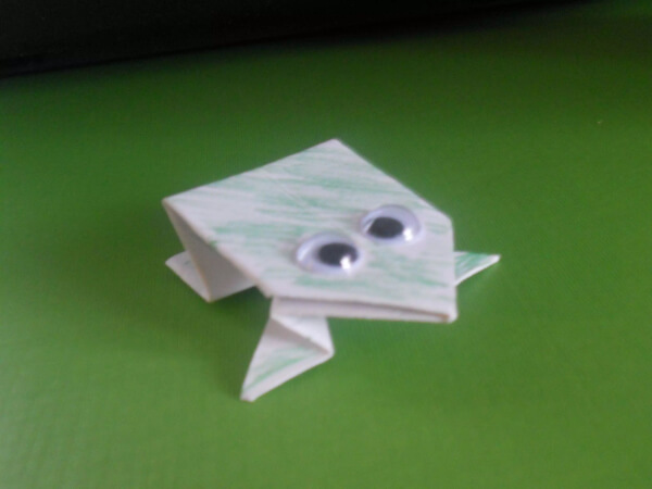 How To Make An Origami Toad With Kids How To Make A Origami Frog Step By Step