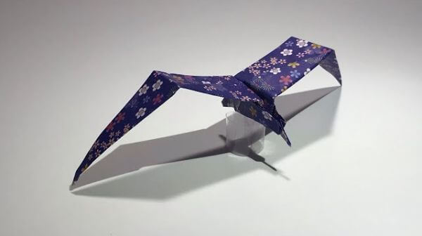 How To Make 3D Origami Seagull