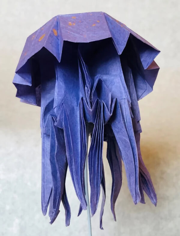 Easy Origami Jelly-Fish Craft