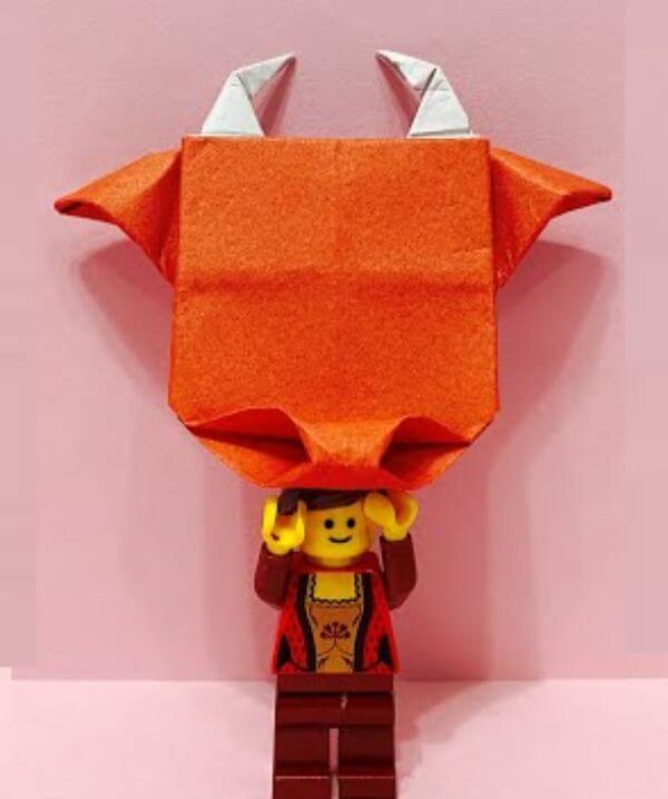 Easy Origami Ox Head