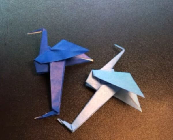 How To Make An Origami Emu Folding Paper Art For Kids