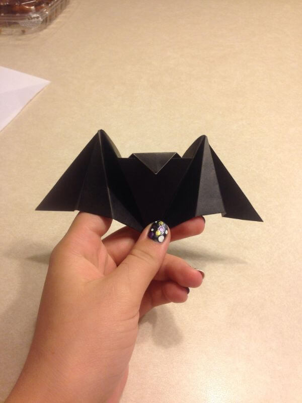 How To Make An Origami Bat For Kids