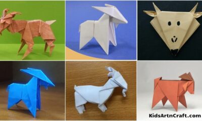 How To Make An Origami Goat With Kids