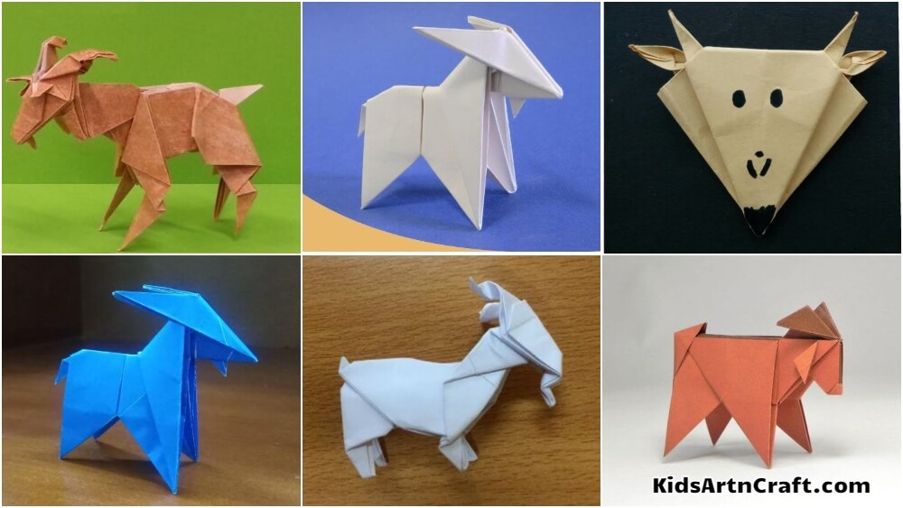 How To Make An Origami Goat With Kids