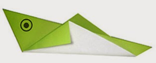 Easy Origami Grasshopper Craft Step By Step
