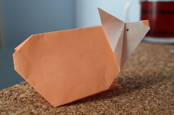 How To Make An Origami Hamster With Kids How To Make Origami Hamster