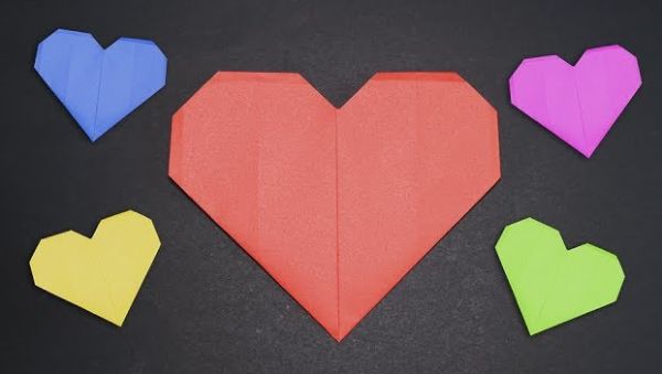 How To Make An Origami Heart For Valentine's Day Ideas That Kids Can Make