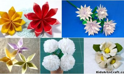 How To Make An Origami Jasmine With Kids