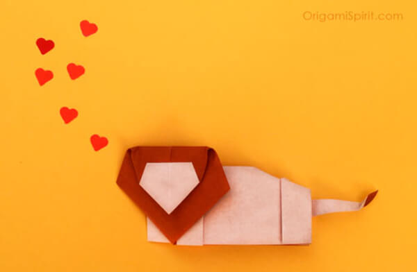 How To Make An Origami Lion With Kids Origami Lion Making Easy Tips