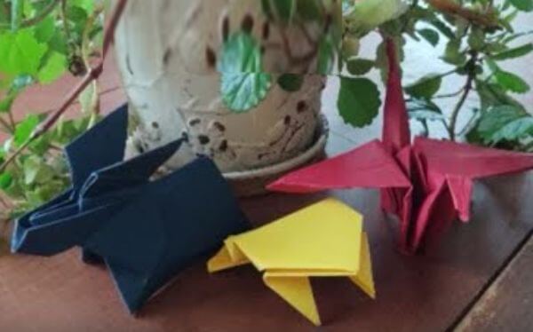 How To Make An Origami Moose Craft Step By Step With Kids