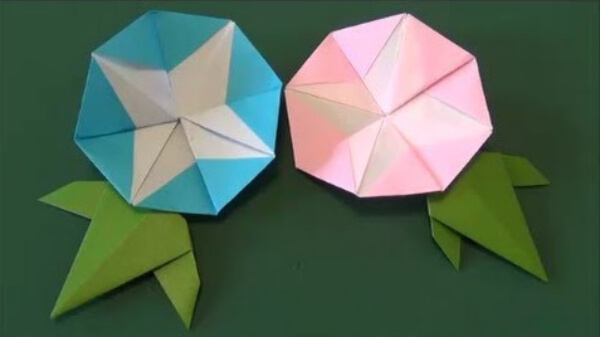 How To Make An Origami Morning Glory