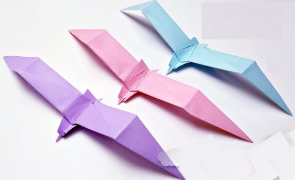 How To Make An Origami Paper Gull With Kids