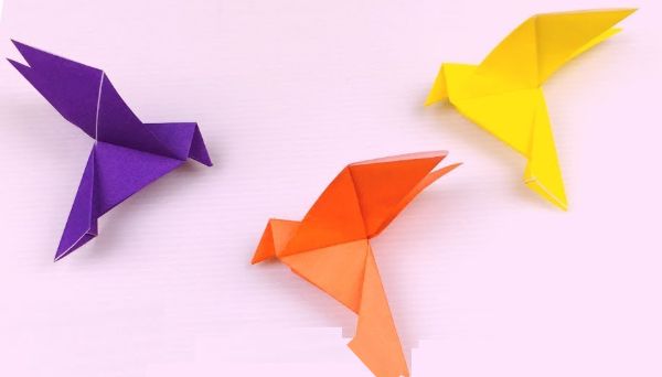 How To Make An Paper Hummingbird Craft With Kids