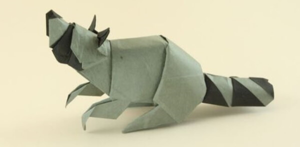How To Make An Origami Raccoon Out Of Paper