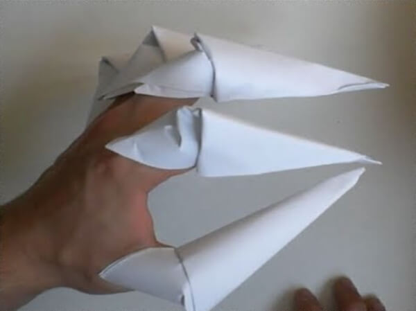 How To Make An Origami Wolf With Kids How To Make Origami Wolf Claws