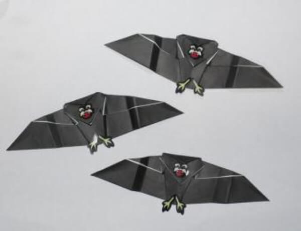 How To Make Origami Bat With Paper