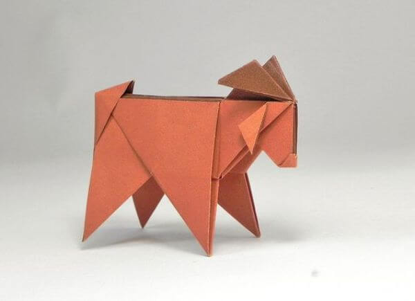 How To Make Origami Goat: Creative Paper Craft Ideas With Kids