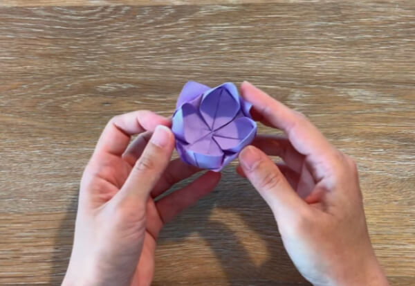 How To Make Origami Lotus