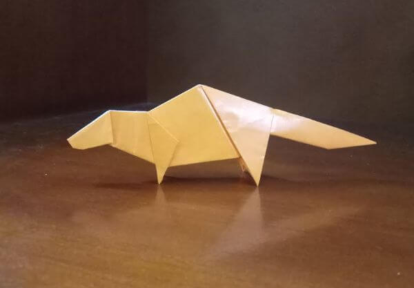 How To Make Origami Otter With Paper